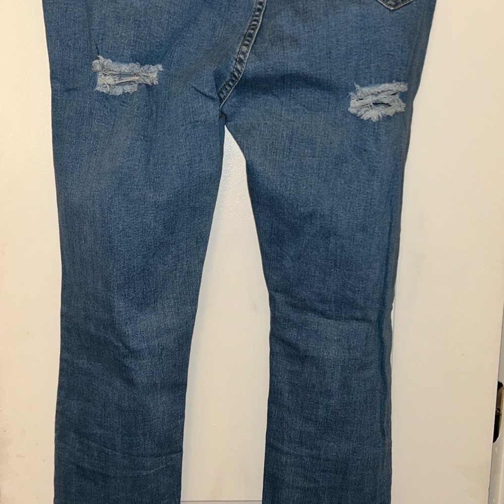 Women’s Bell Bottom Jeans destroyed Ripped Flared Demin
